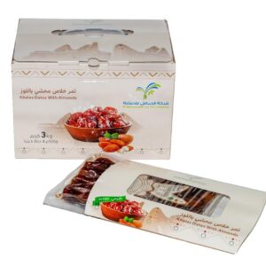 تمر خلاص محشو باللوز بدون نواة فاخر